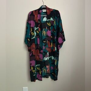 Anthropologie Maeve Kira Long Kimono Jacket Size XS/S